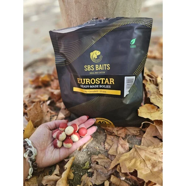 SBS Cocoshell Eurostar Ready-Made Boilies 24mm 1kg