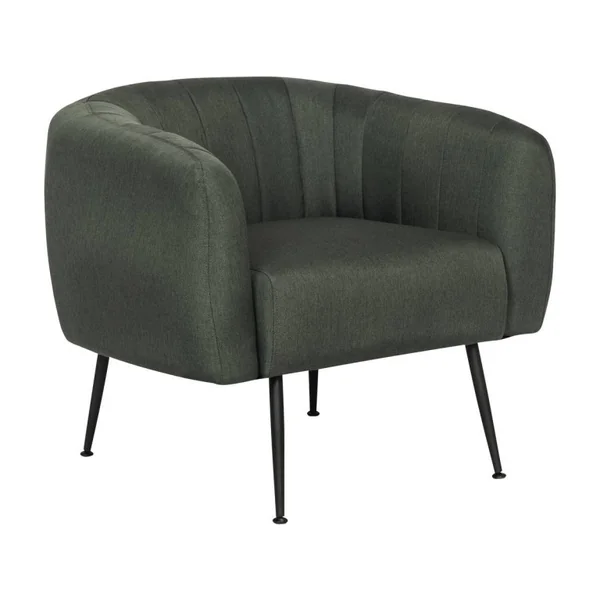 Sessel aus Stoff "Diana" - 1 Person - Dunkelgrau