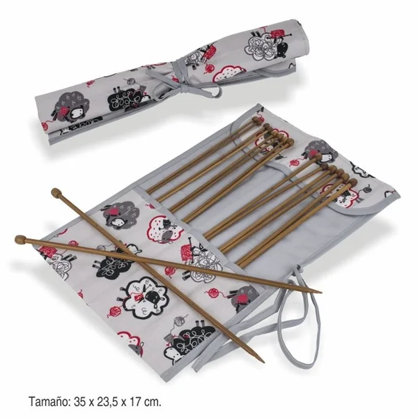 Set de agujas de punto