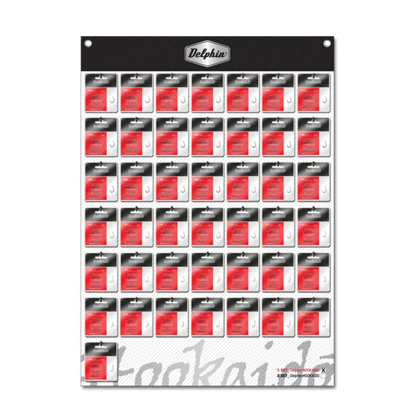 Set de anzuelos Delphin HKD SET1 - contenido