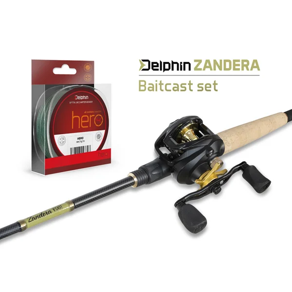 Set de baitcasting Delphin Zandera