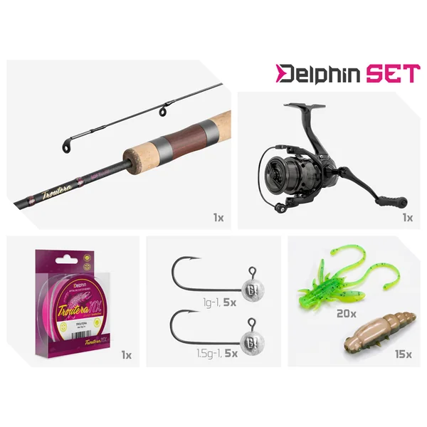 Set de spinning Delphin TROUT