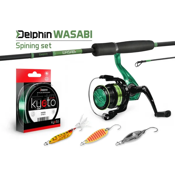 Set de spinning Delphin WASABI NXT