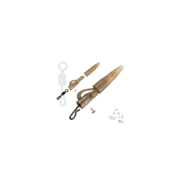 SET LEAD CLIP ZFISH CON ENGANCHE RAPIDO