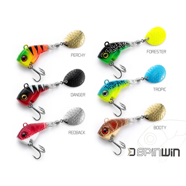 Señuelo vibratorio Delphin SpinWIN
