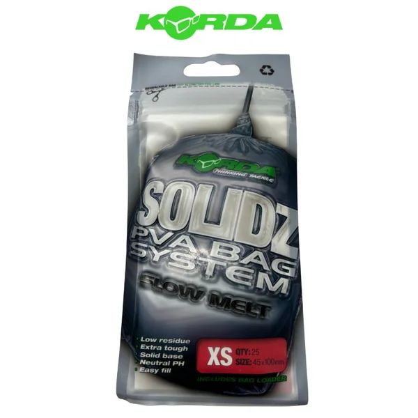 SLOW MELT PVA BAGS XS KORDA - La Nave del Pescador