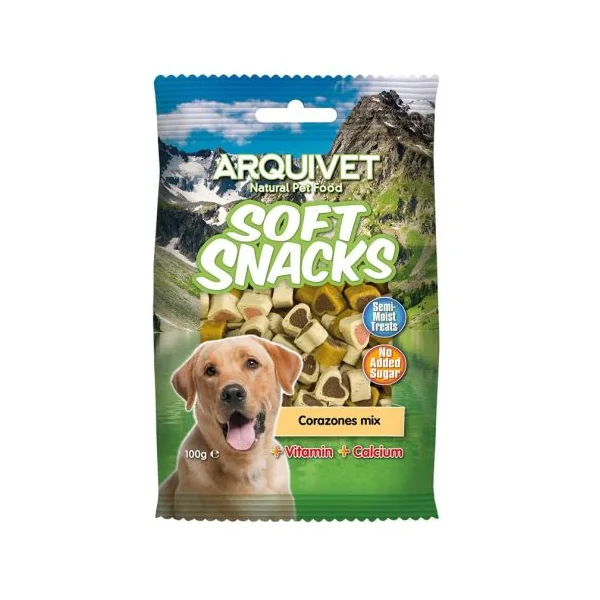 SNACK CORAZONES MIX 100gr. Arquivet