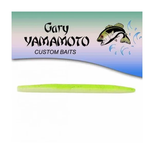 Soft Lure Yamamoto Yamasenko 4'' - 100 mm Chartreuse Shad