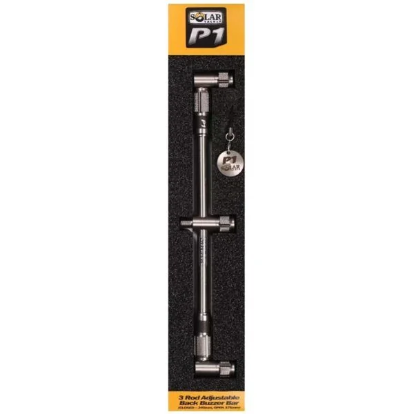Solar Tackle P1 Buzz Bar Ajustable 3 Cañas-300mm a 435mm