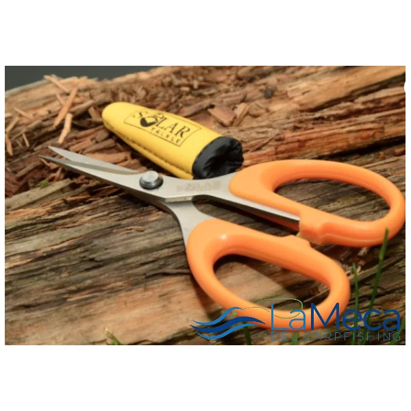 SOLAR TACKLE SERRATED BRAID SCISSORS