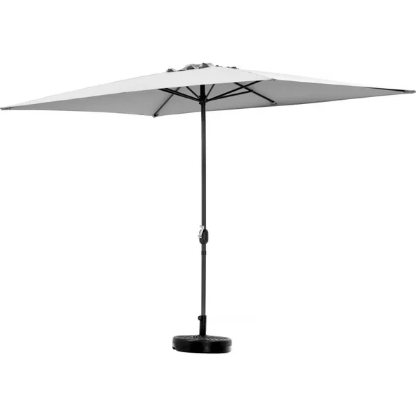 Sonnenschirm "Sol 2" - Rechteckig - 2 x 3 m - Grau