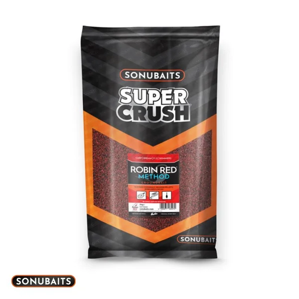 SONUBAITS GROUNDBAIT ROBIN RED METHOD 2K - La Nave del Pescador