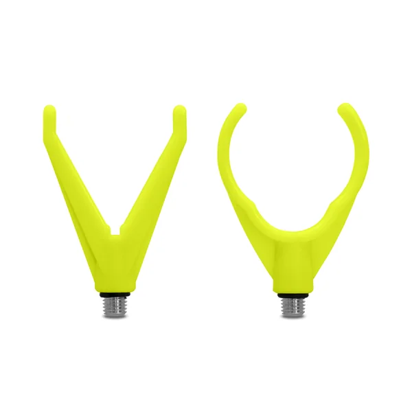 Soporte para cañas Delphin HoldSET / amarillo fluorescente