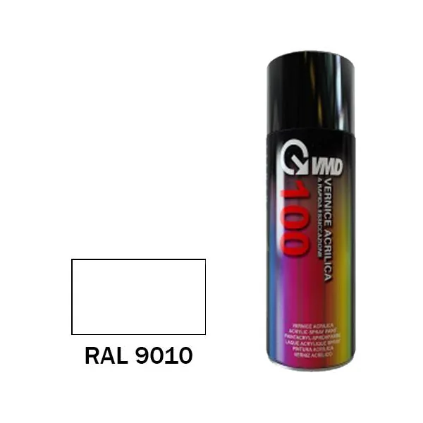 SPRAY PINTURA BLANCA MATE RAL 9010