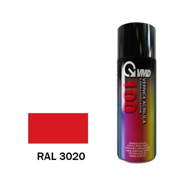 SPRAY ROJO TRAFICO RAL 3020 - Imagen 2