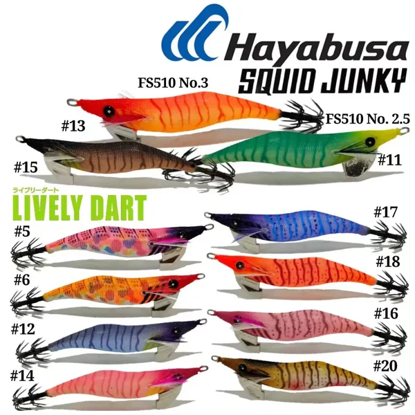 Squid Junkey Livel Y Dart 3 Hayabusa