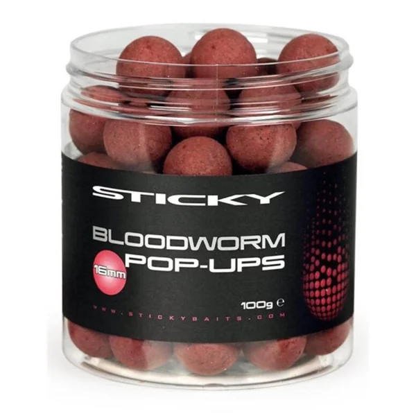 Sticky Baits Bloodworm Pop Ups 16mm 100gr