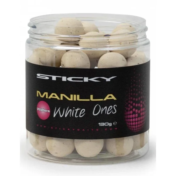 Sticky Baits Manilla White Wafters 16mm