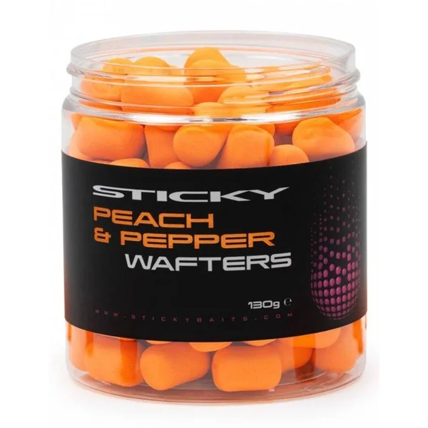 Sticky Baits Peach & Pepper Wafters 130gr