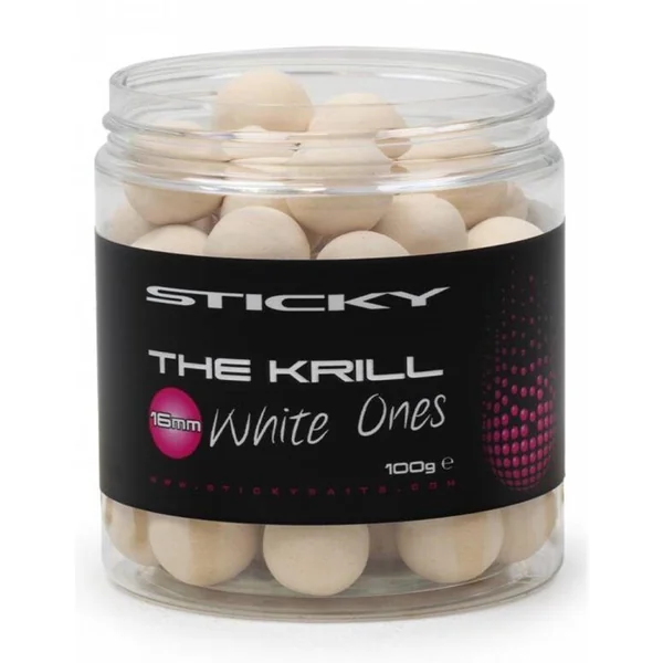 Sticky Baits The Krill White Ones Pop Up 16mm 100gr