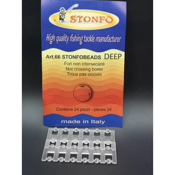 Stonfo Perlas de 4 agujeros 3,3 mm