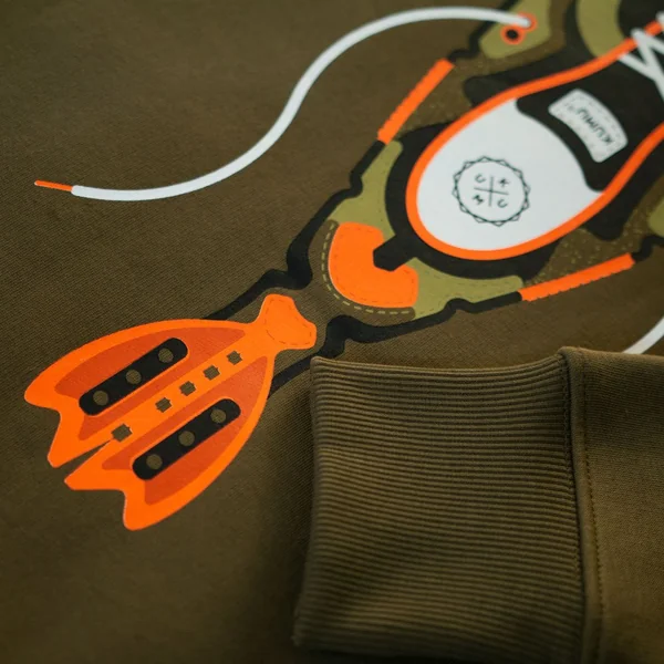 Sudadera con capucha - Cuero auténtico - Imagen 4