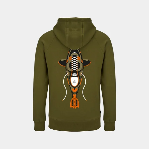Sudadera con capucha para niños - Cuero auténtico