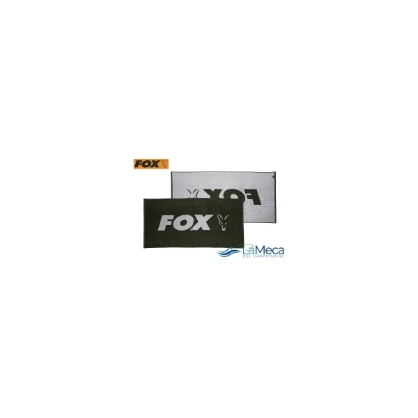 TOALLA FOX VERDE PLATA