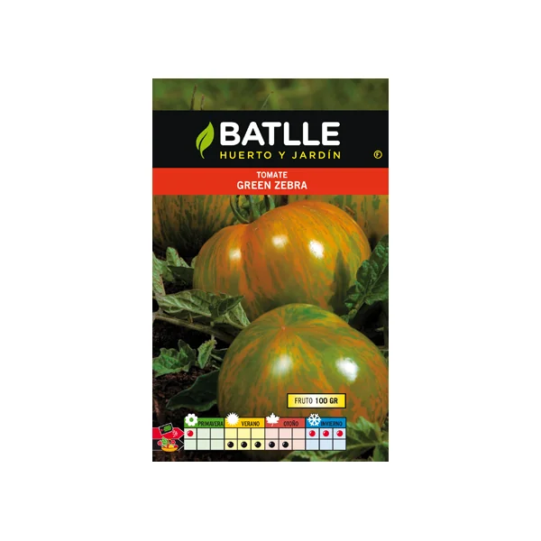 TOMATE GREEN ZEBRA-TIGRE