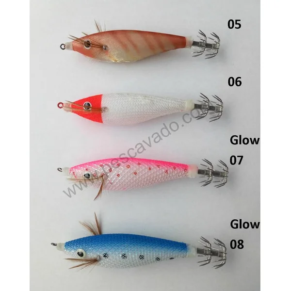 Toneira Tubertini Toto Squid 70mm