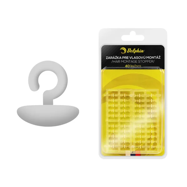 Tope para montaje de cabello / transparente