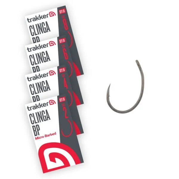 Trakker Clinga BP Hooks (Micro Barbed) - Size 4