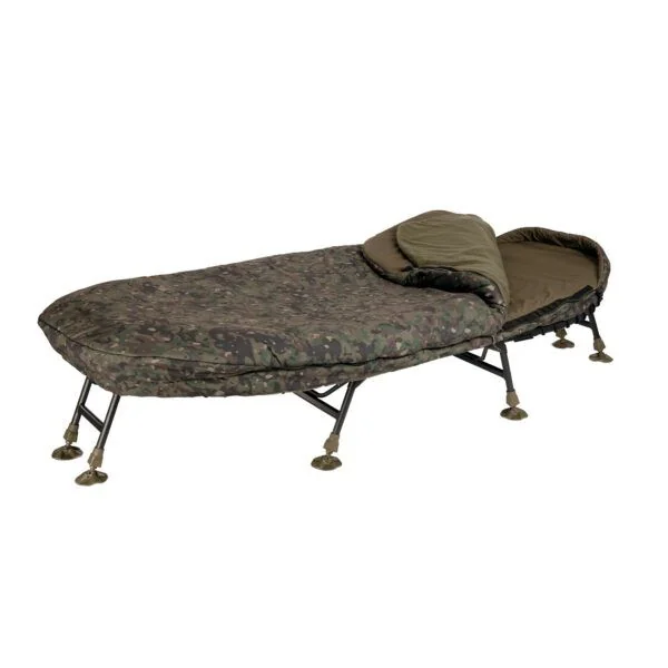Trakker Levelite Oval MF-HDR Wide Bedchair + Saco
