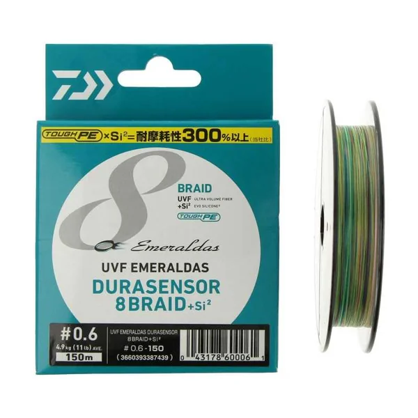 Trenzado Daiwa Emeraldas Durasensor 8 BRAID +SI2