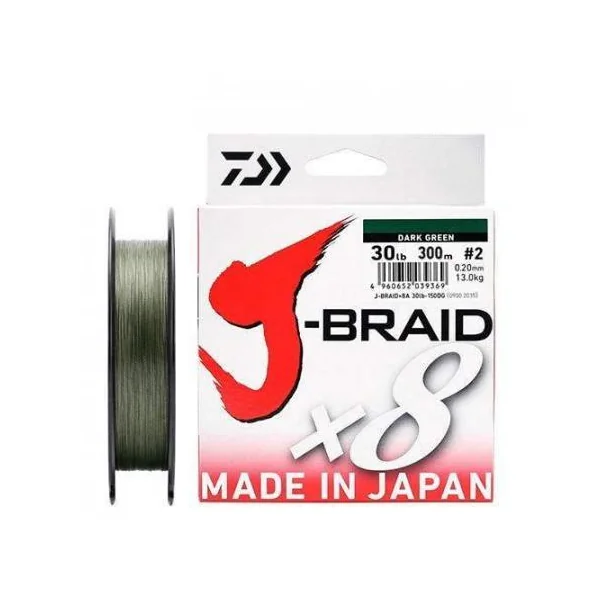 Trenzado Daiwa J Braid X8 150 Metros