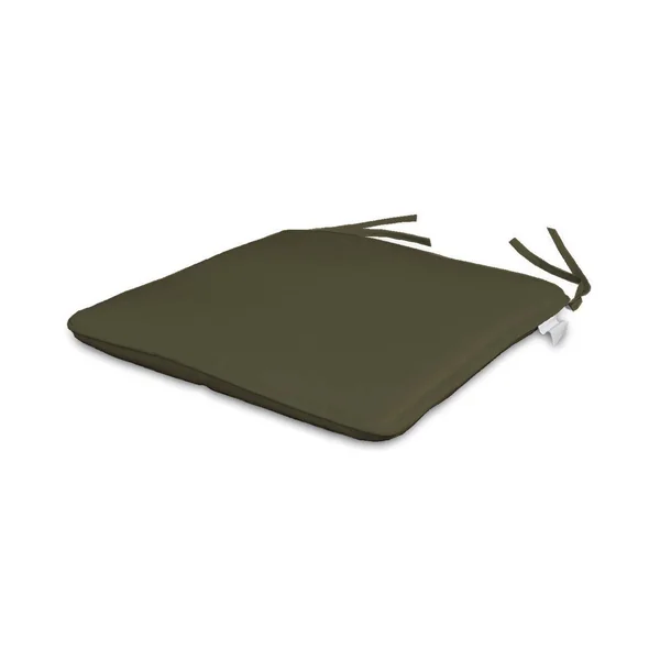 Tuinkussen set 2 zitkussens 28 x 28 cm groen