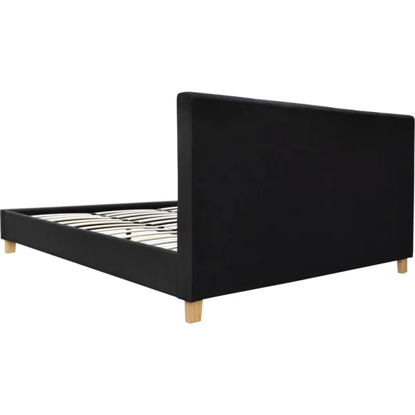 Tweepersoonsbed bed bedframe "Emmy" - 180 x 200 cm - Grijs Donkergrijs - Imagen 4