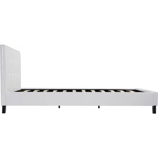 Tweepersoonsbed bed "Julia" - 180 x 200 - Wit - Imagen 5