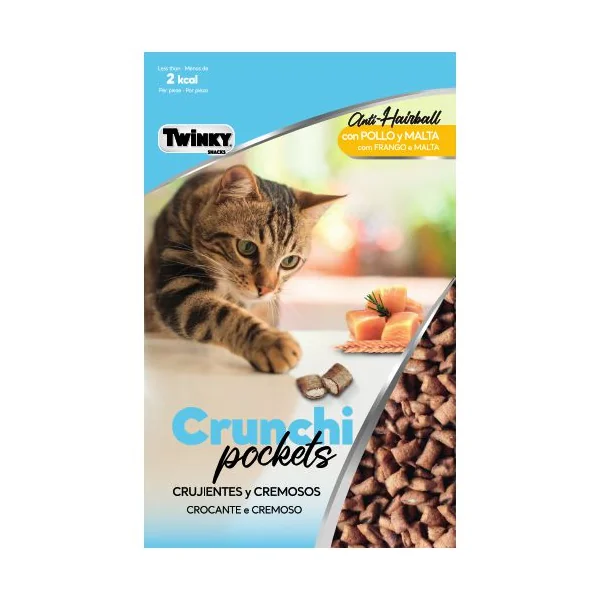 TWINKY CRUNCHI POCKETS POLLO y MALTA 50gr.