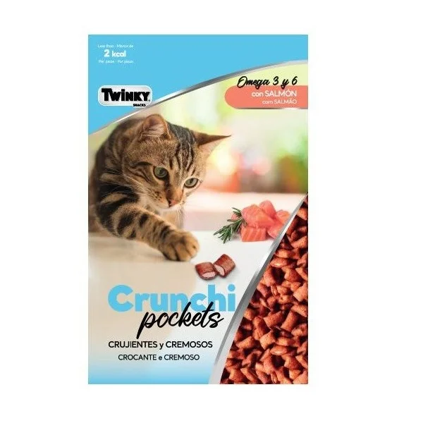 TWINKY CRUNCHI POCKETS SALMON 50gr.