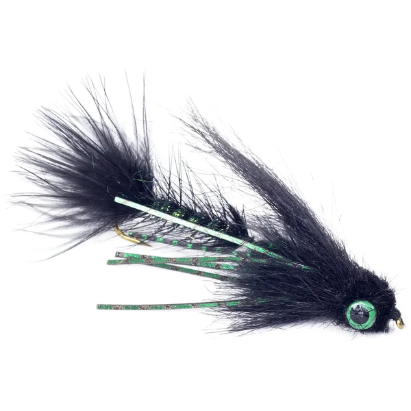 Umpqua Streamer - Baby Gonga black