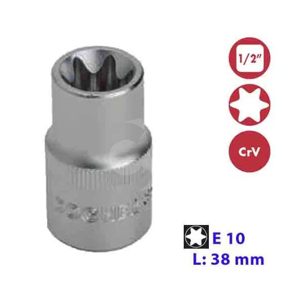VASO 1/2" TORX T10