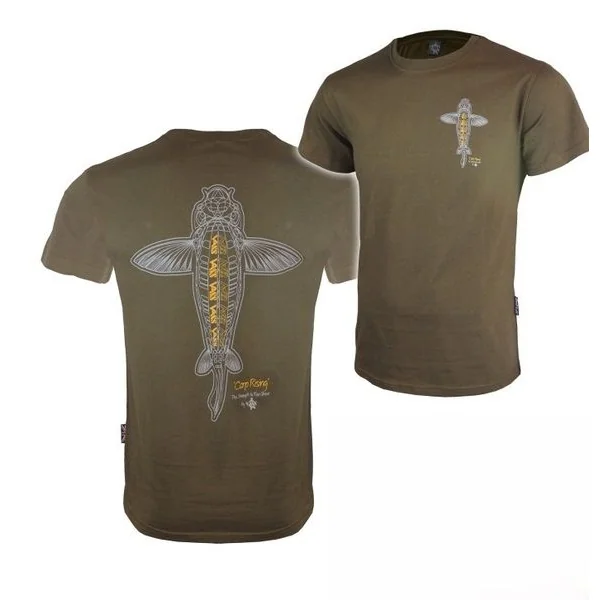 Vass Camiseta Carp Rising Caqui-XL