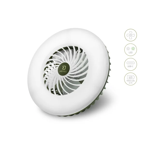 Ventilador con luz Delphin Ventix