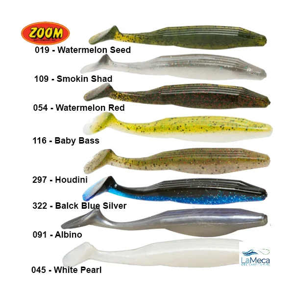 VINILO ZOOM SALTY SUPER FLUKE JR
