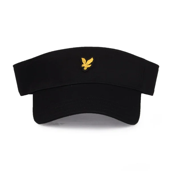 Visera de algodón orgánico de Lyle & Scott - Negro - Imagen 2