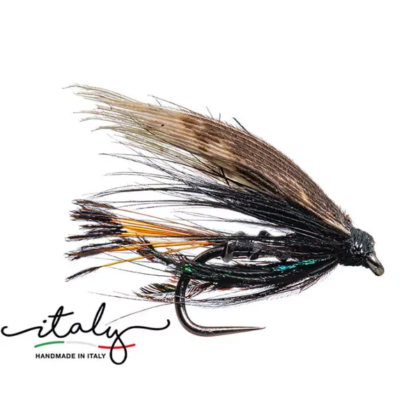 Wet Competition Lake Fly Peacock Silver