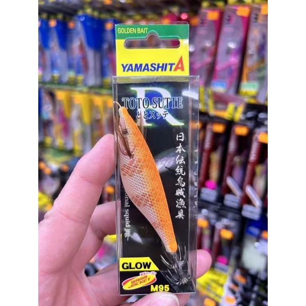 YAMASHITA TOTO SUTTE R 95 LAME ORANGE "CALAMAR / EGING"