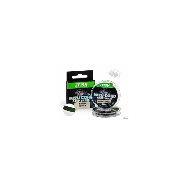 ZFISH MIZUCORD CARP BRAID LINE 10m
