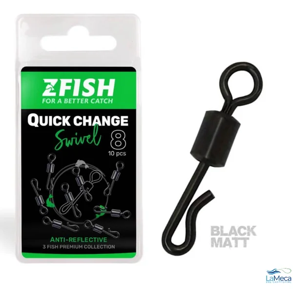 ZFISH QUICK CHANGE SWIVEL n° 8